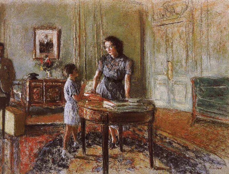 Edouard Vuillard Edward s home Norge oil painting art